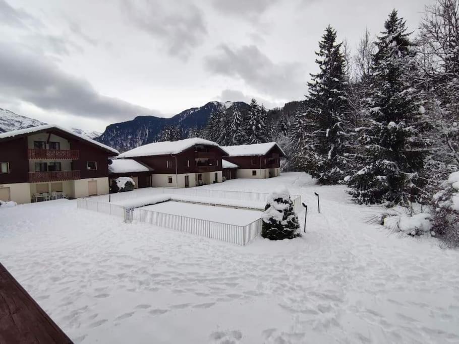 Samoens Residence Grand Tetras 4 Personnes Piscine Eksteriør bilde